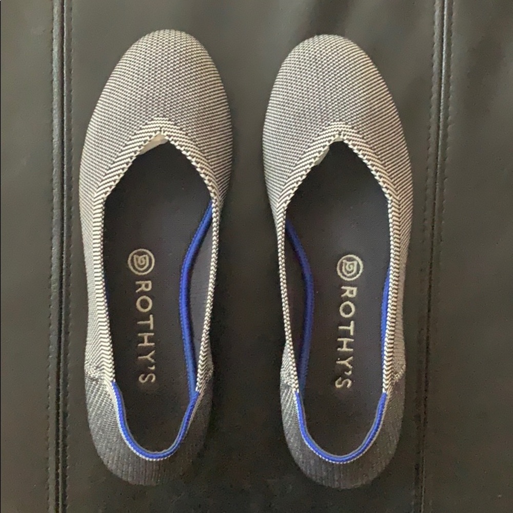 GUC Rothy’s Grey Birdseye size 8 - retired